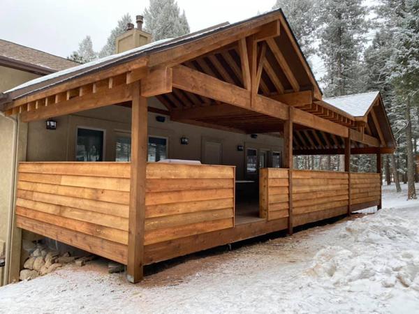 Woodland Park Deck builders is a custom deck contractor in Teller county offering quality low maintenance custom decks